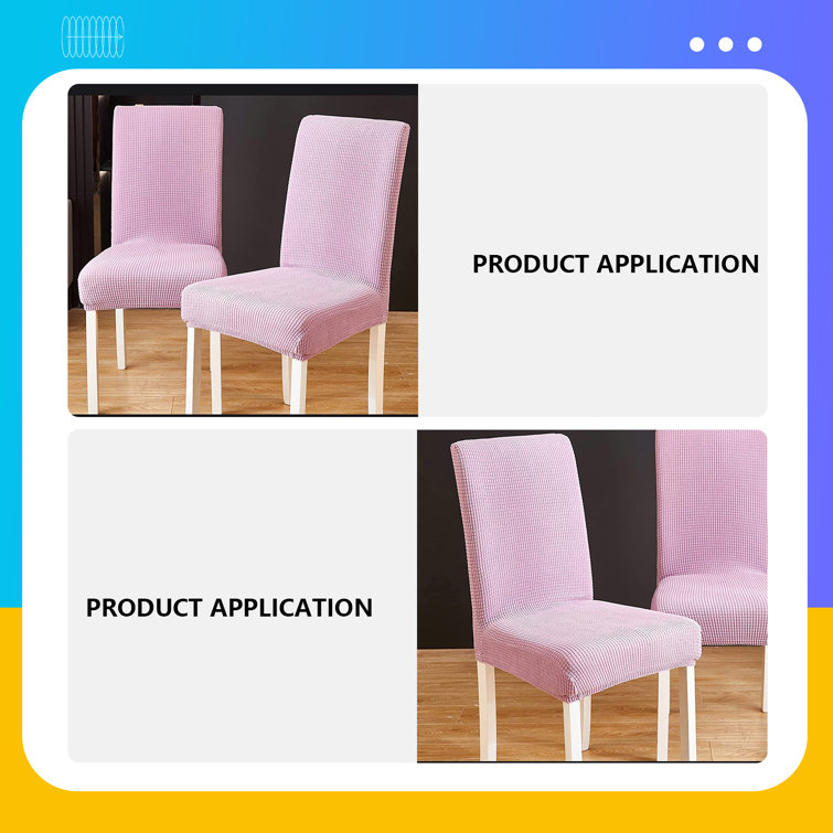 Eider & Ivory™ Fabric Dining Chair Slipcover Wayfair